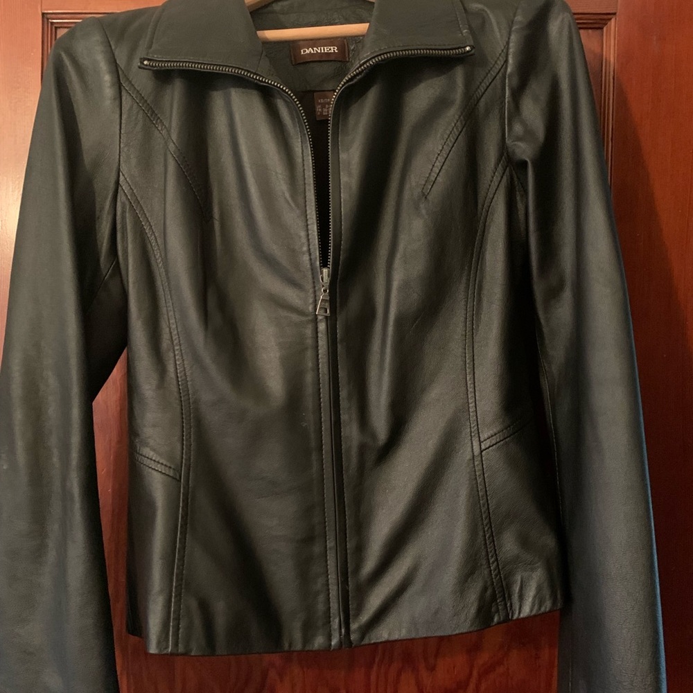 Daniel Leather Jacket. X-Small.